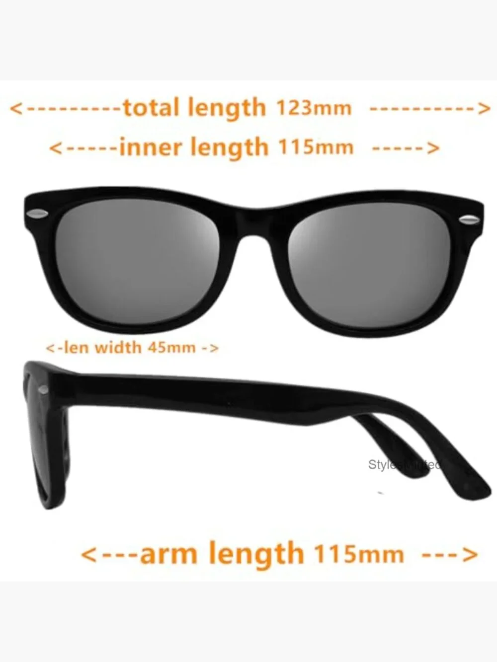 Kids Flexible Polarized Sunglasses with Straps 3-10 Years